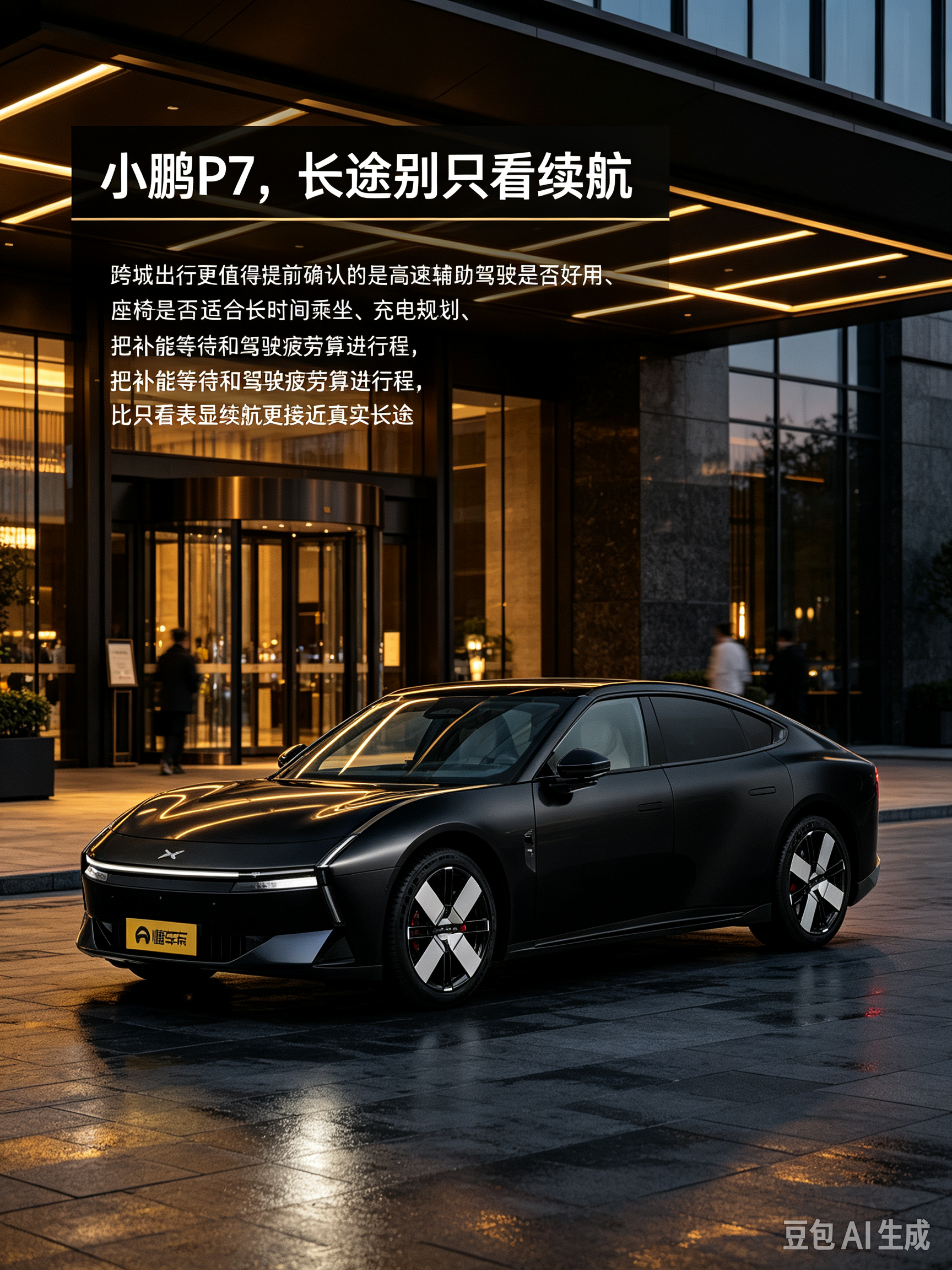 小鹏P7，长途别只看续航