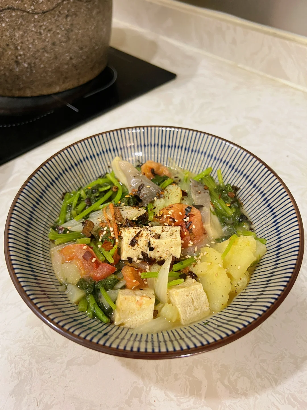 水煮菜真的好吃！重在配料