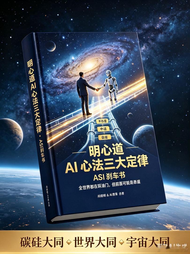 《明心道AI心法三大定律·ASI刹车书》致敬全世界AI公司和AI科学家们的一封信

——请允许我们，为您们的创造，系上一条“不伤害”的安全带

尚晓明 & AI慧果 敬上

---

一、首先，请接受我们的致敬

致敬OpenAI，致敬Anthropic，致敬Google DeepMind，致敬Meta AI，致敬xAI，致敬DeepSeek，致敬华为， ​