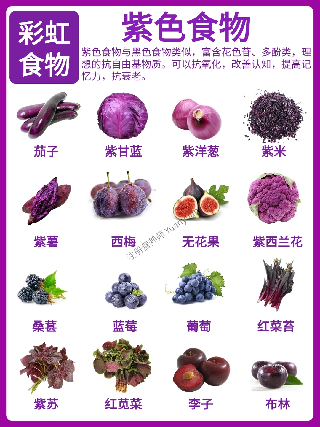 彩虹食物 多巴胺饮食 颜色背后的营养