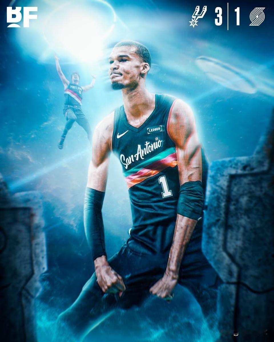 落后17分到赢下21分只需要半场！文班亚马7记封盖扇懵开拓者！  北京...