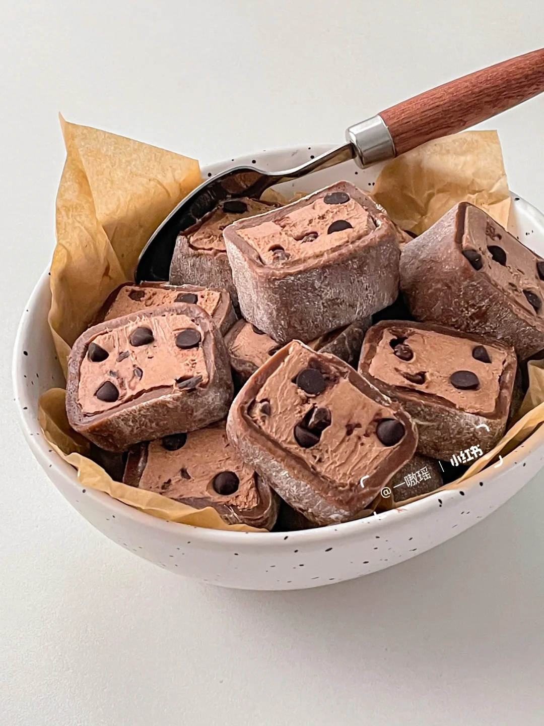 ⑅'࿁' ) ᐝ 🍫糯叽叽的巧克力奶酪小方🔥