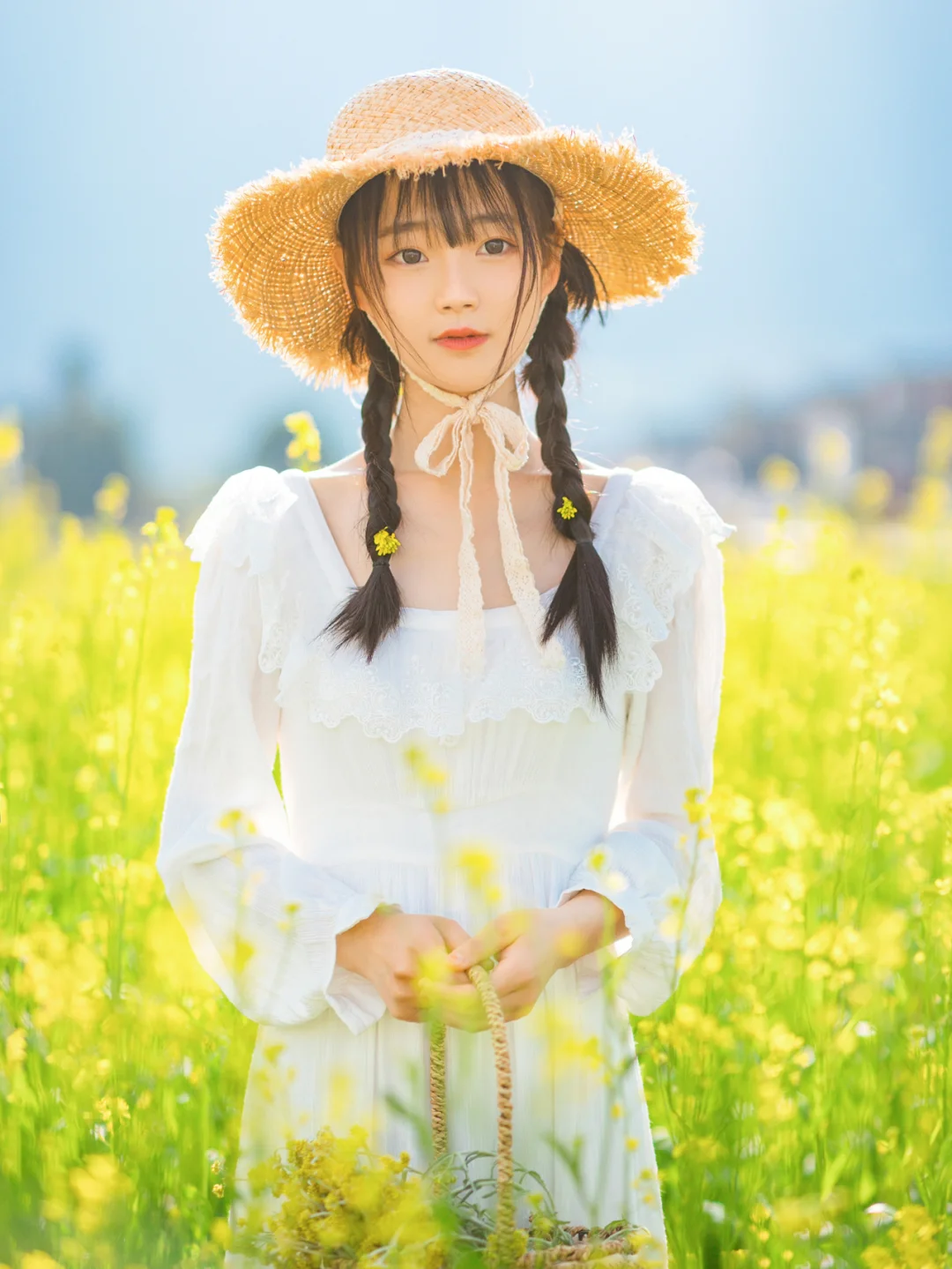 春日来信|发光的油菜花太治愈啦|逆光写真