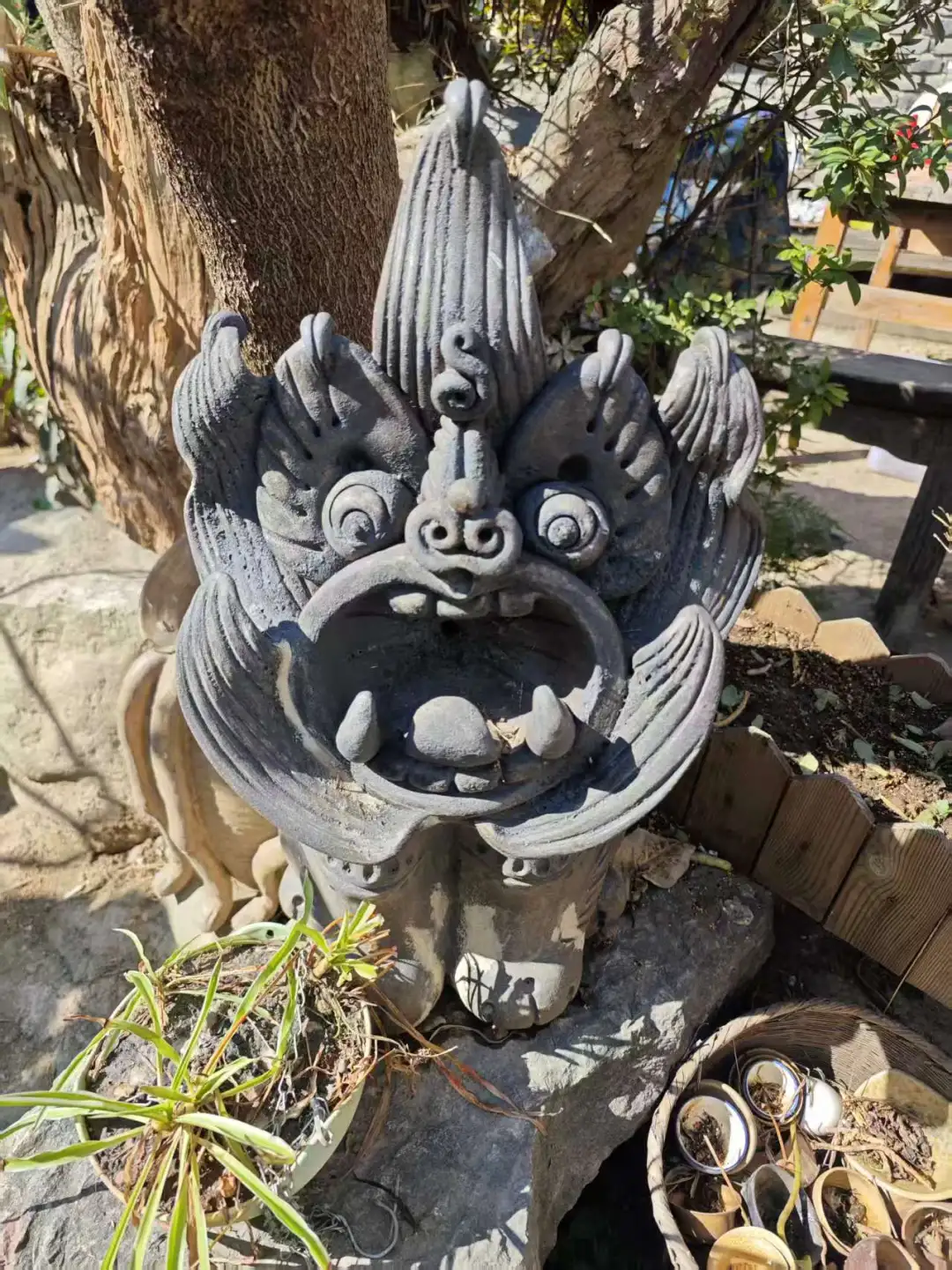 这个叫“瓦喵”🤭是山海经里的神兽哟～