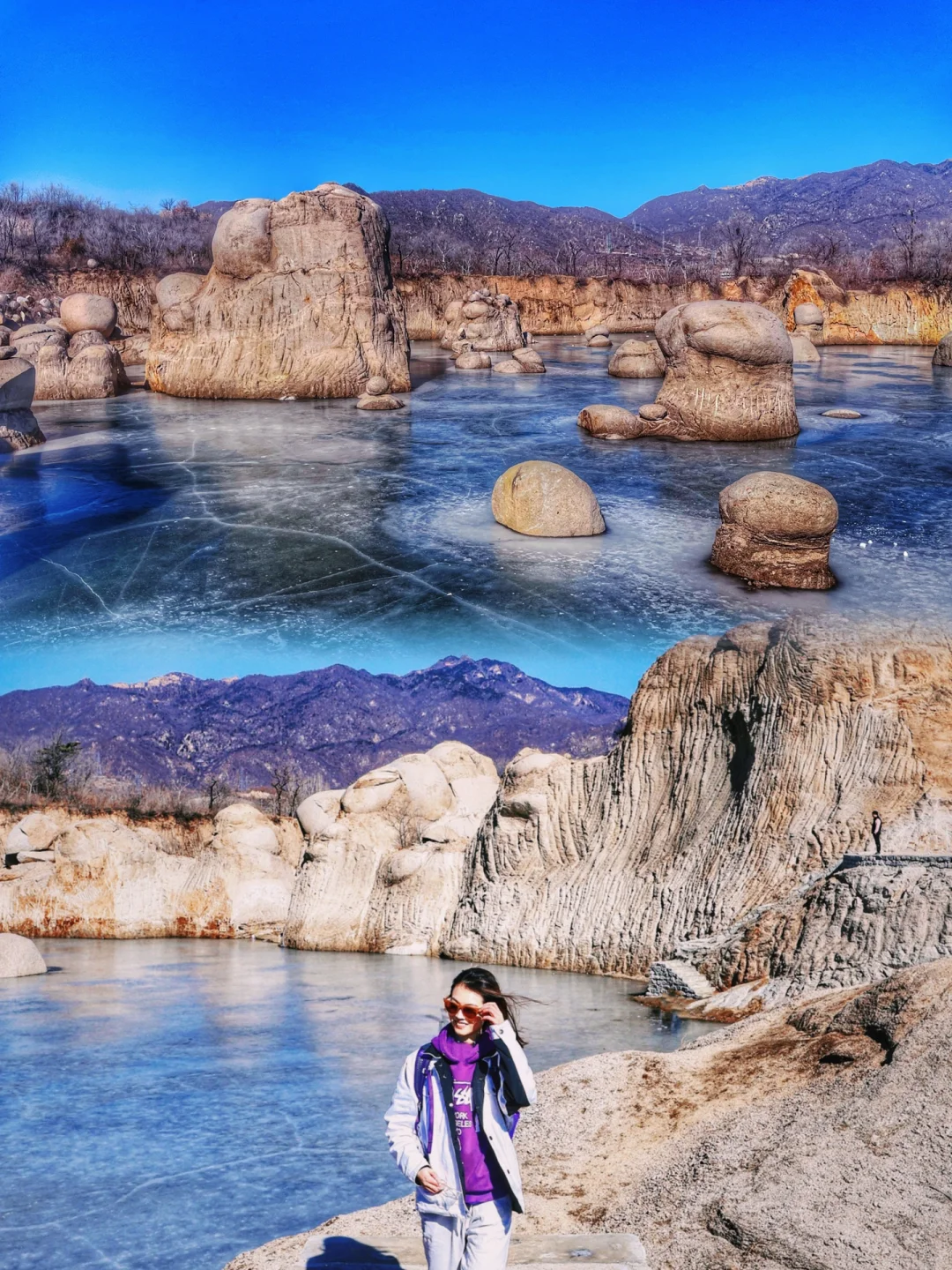 北京1h｜西域魔鬼城‼️水上雅丹还有人不知道❓