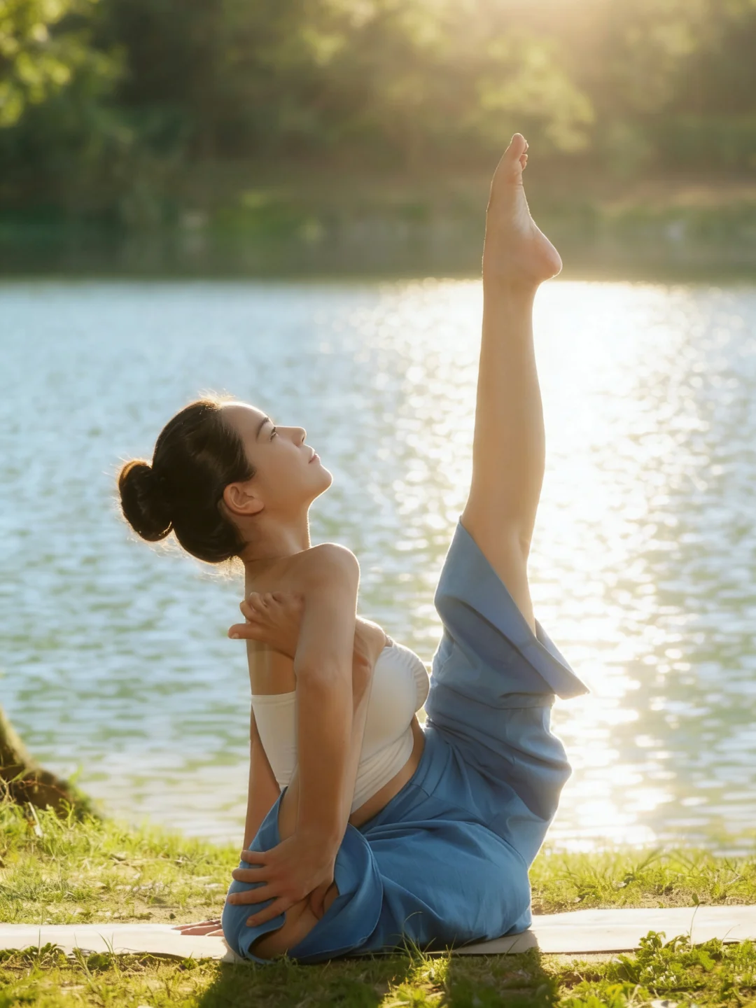 ｜阳光下｜透着绿意的梦幻