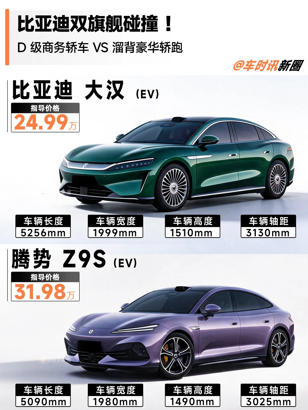 比亚迪双旗舰碰撞！该选哪个呢？