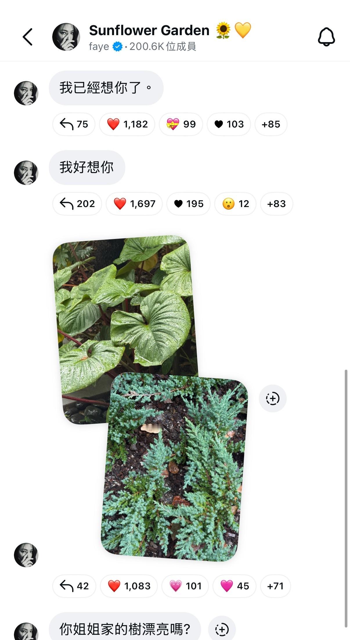 _TH[超话] 🌻🍑   Faye广播发言  到底想谁呢？还问姐姐...