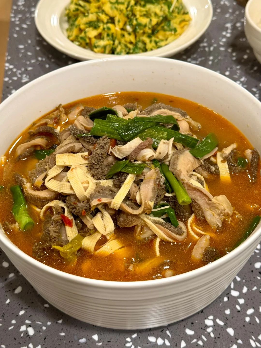 牛肚烧千张家常做法