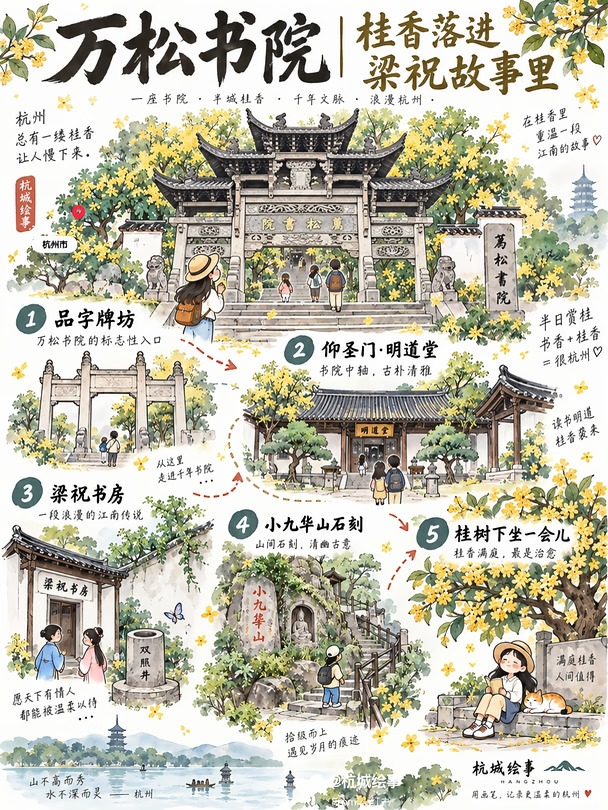 万松书院｜桂香落进梁祝故事里
