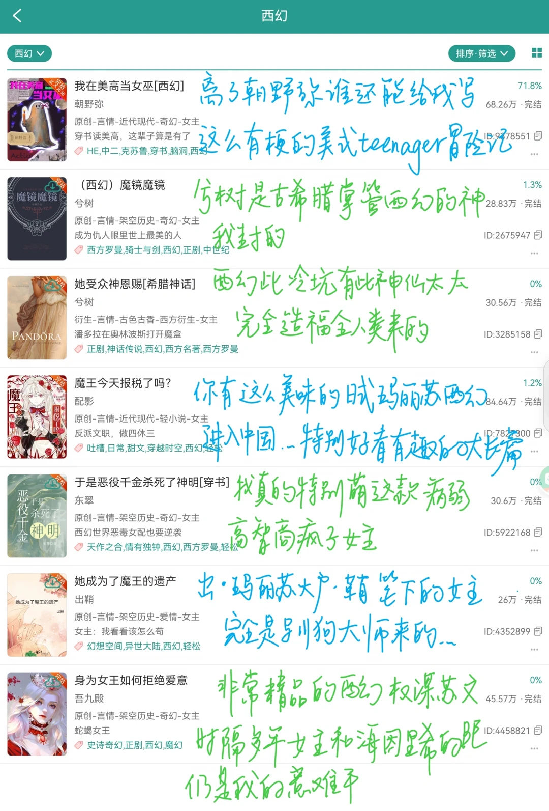 一系列精品西幻文堂堂来袭