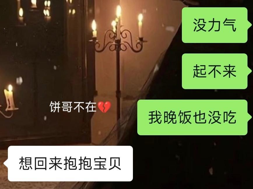 晚上回来就一直在睡8点多醒了一次迷迷糊糊又睡着了睡到10:30给饼哥发...