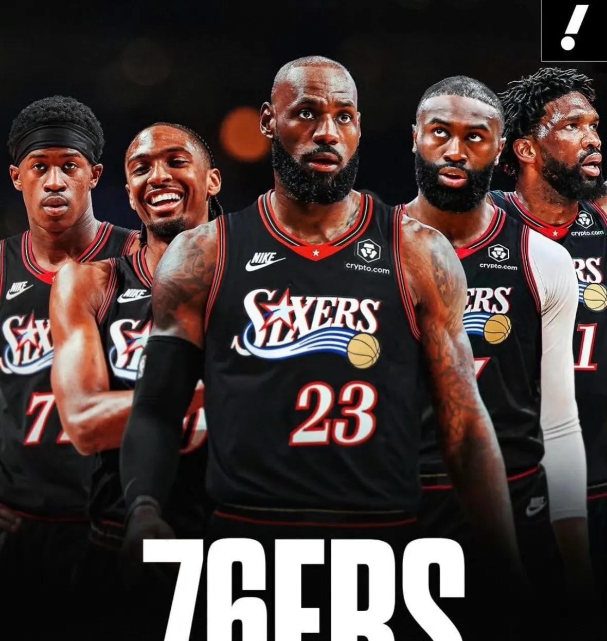 恩比德2023年拿MVP，之后三个赛季合计只打96场常规赛，出勤率39%。这个数字放在任何一支争冠球队身上都是结构性风险。76人这个休赛期弄来詹姆斯和杰伦·布朗，纸面阵容确实好看，但争冠的账最终还是要落到恩比德能不能上场这件事上。从过去三个赛季的出勤曲线看，76人的战术体系始终建立在一个不稳定的地基