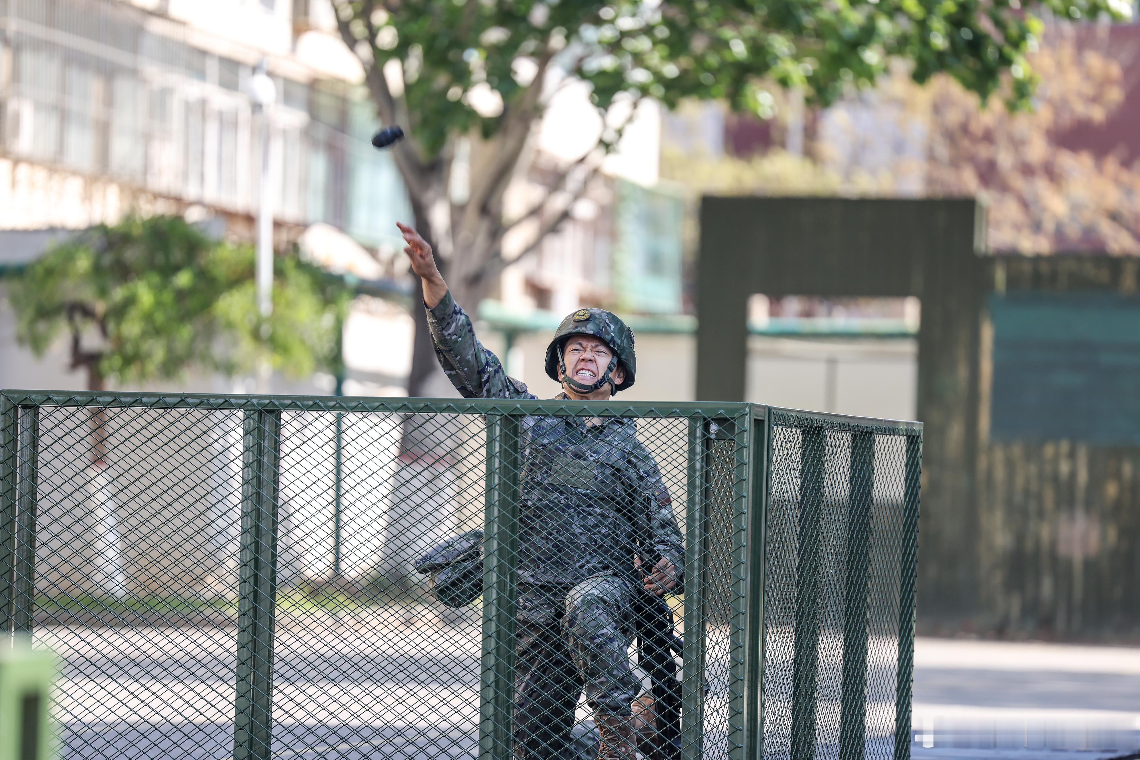 【赛场砺精兵，热血竞锋芒】近日，武警天津总队执勤第四支队军事体育运动会...