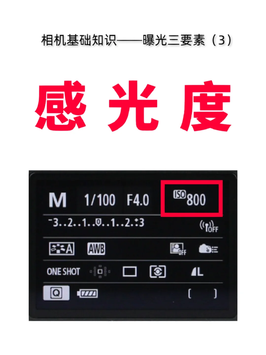 从零开始学摄影📸曝光三要素（3）感光度