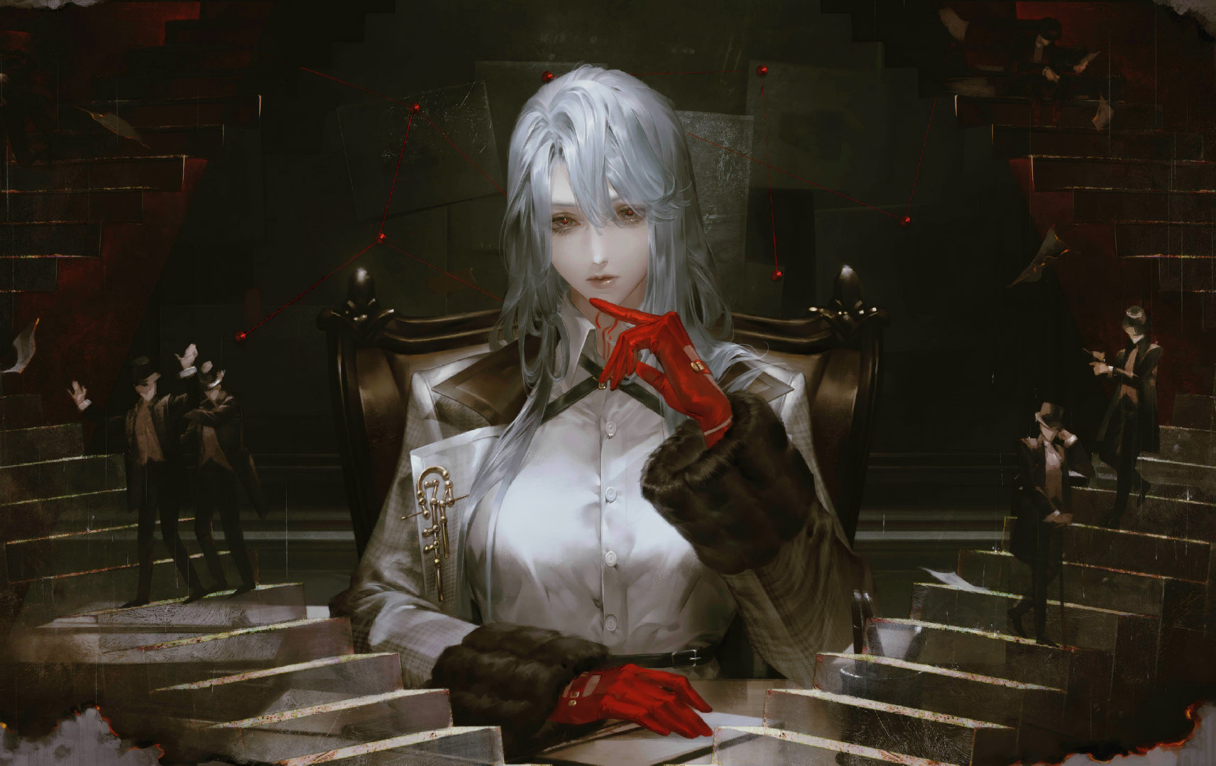 #无期迷途[超话]# 【回顾】「雨落枪响时」复刻，4K剧情图，合集1（1/4）
一次9图，图顺序任意，记得查看原图

#无期迷途##无期迷途雨落枪响时# ​​​​