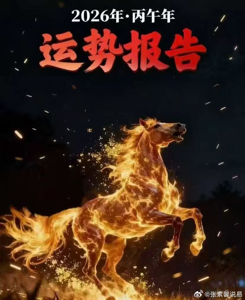岁至丙午，火马踏尘而来。流年运势，不是定数，而是参考。知流年起伏，调整自身状态，方能乘风破浪。 ​​​