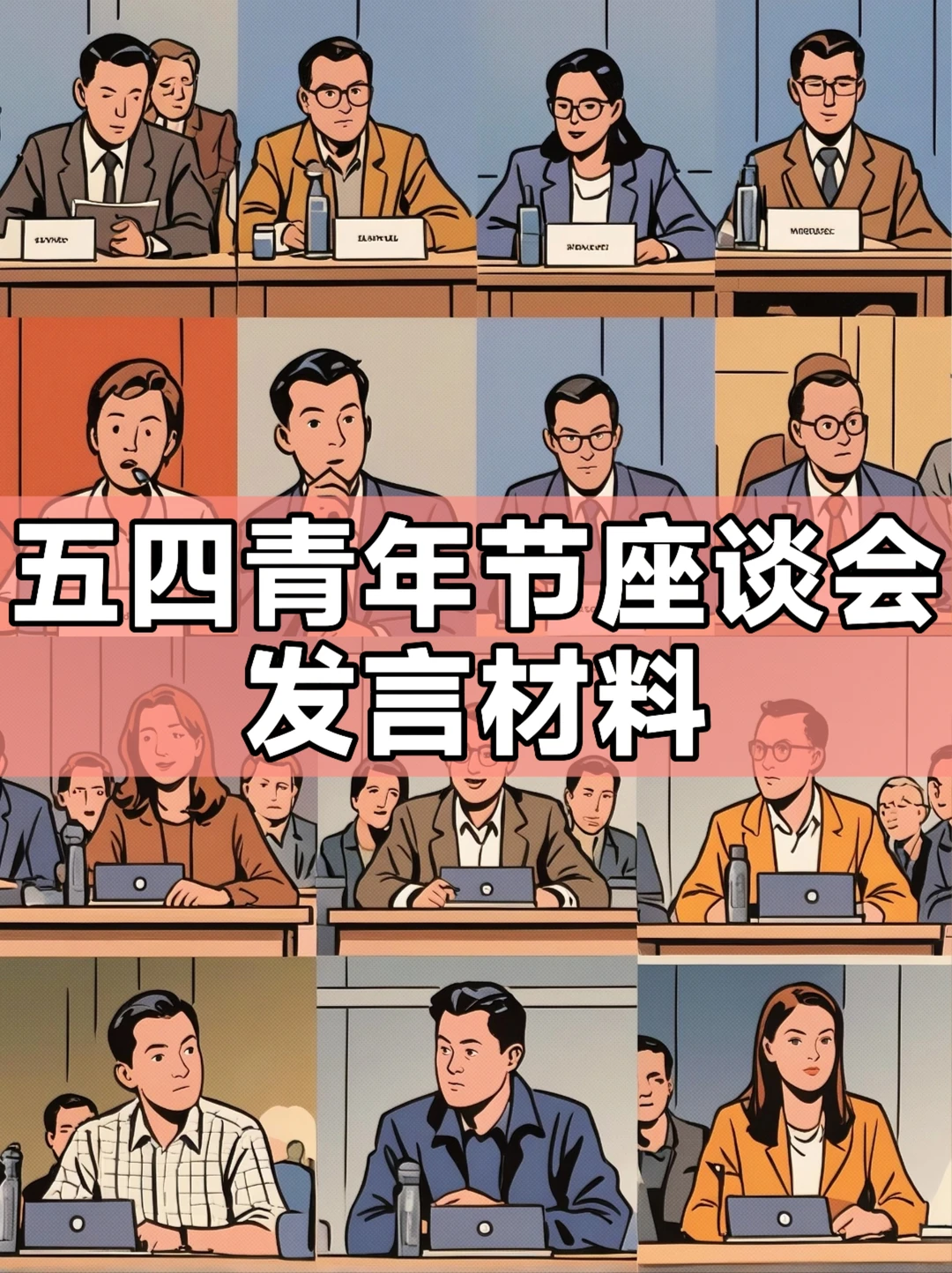 体制内：五四青年节座谈会发言材料