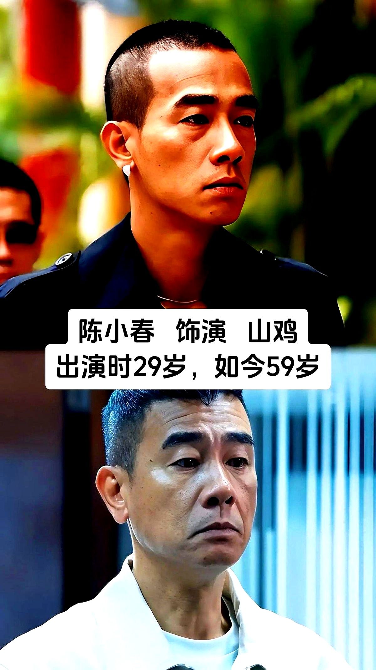 72岁的吴志雄站在县城商演舞台上，卖力唱着走音的粤语歌。

台下没人知道他当年在铜锣湾多风光。再看老照片，59岁的陈小春眼角爬满褶子，当年拿刀的手现在忙着给孩子冲奶粉。64岁的吴镇宇收起神经质的冷笑，58岁的邱淑贞早把红风衣换成居家服。

那些在录像厅里学着他们点烟、甩头发的毛头小子，现在也都为了房