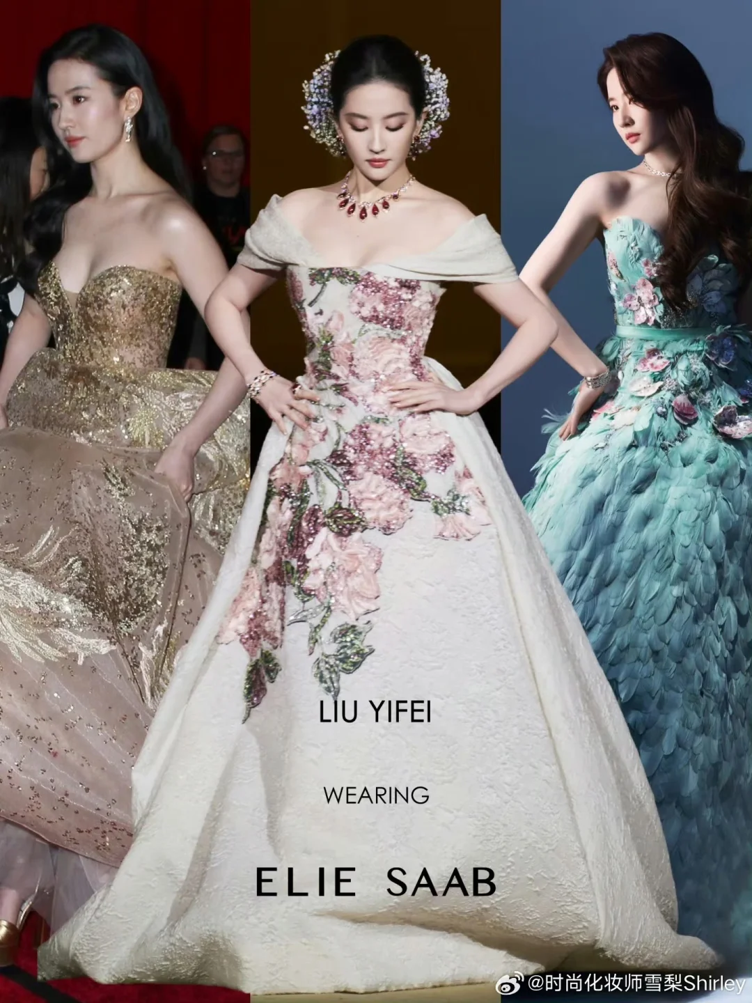 刘亦菲的ES衣橱又上新 💃
刘亦菲今晚再次身穿 Elie Saab 高定亮相宝