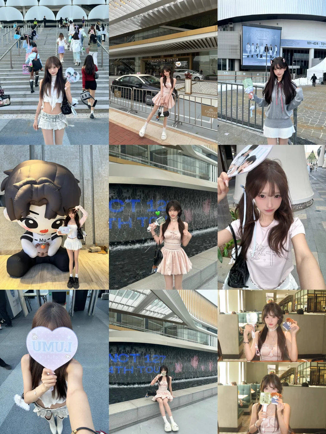 ☆ 存一些演唱会拍照姿势♡₊⁺