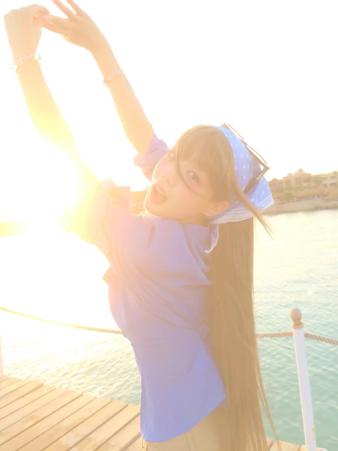 sunset.