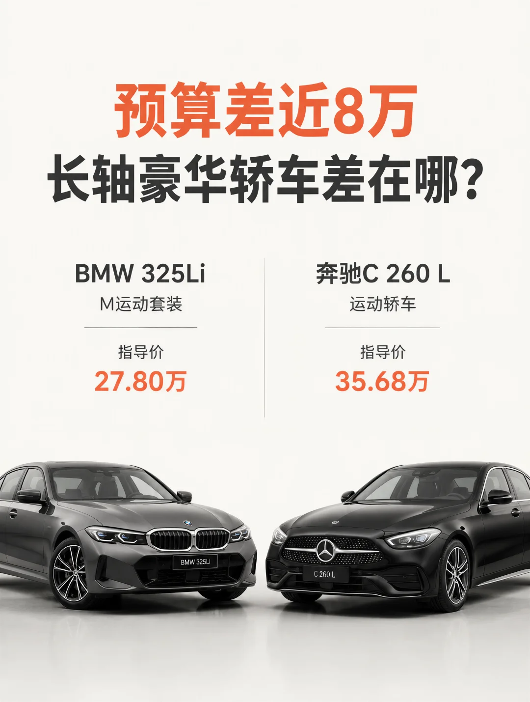 排量小一圈反而贵八万，奔驰多给了什么