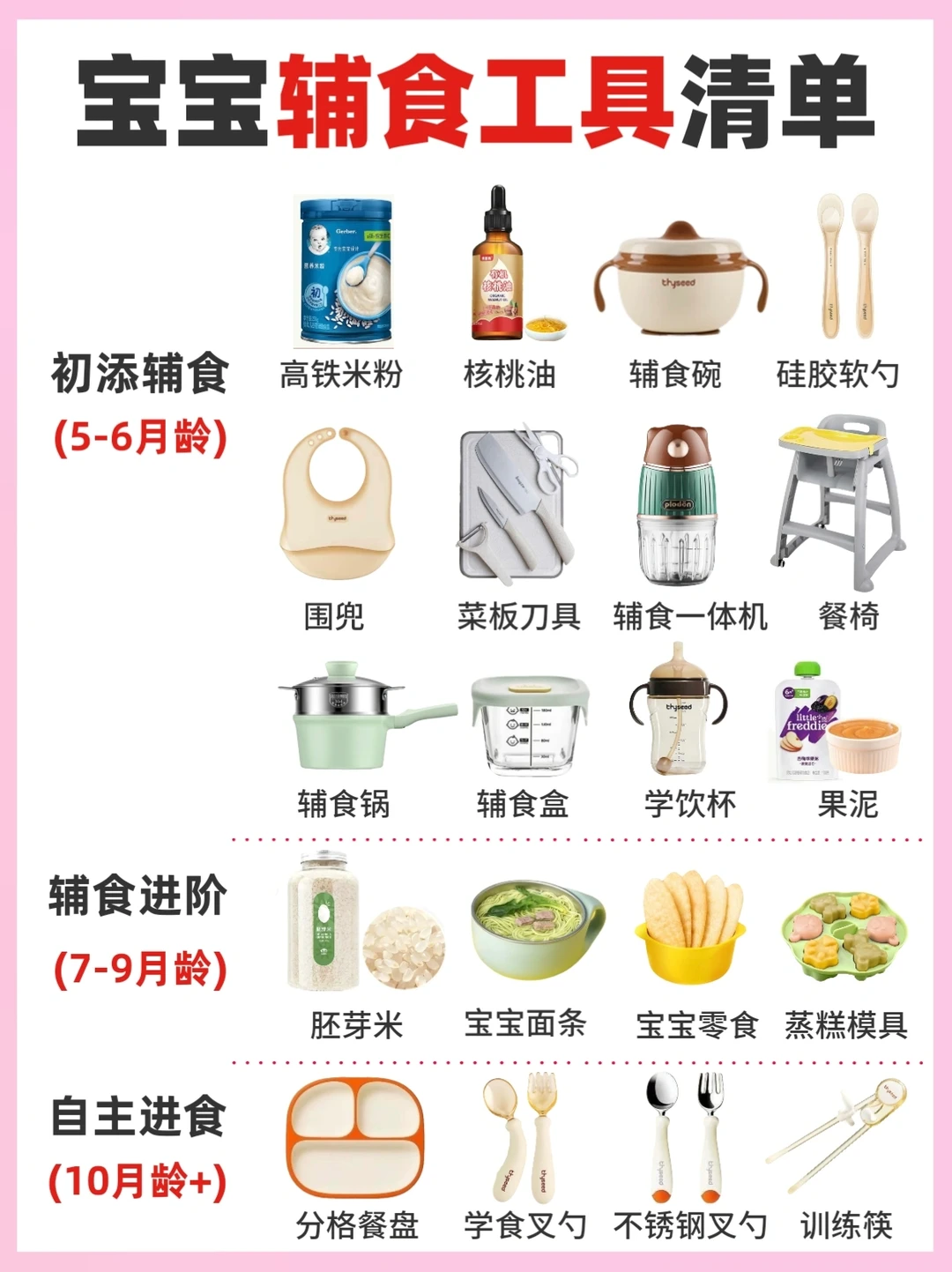 🔥辅食工具不踩雷！宝宝辅食添加超简单