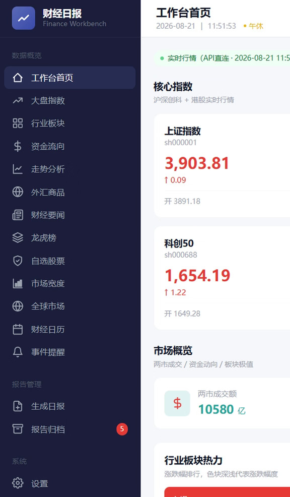 workbuddy 财经工作台