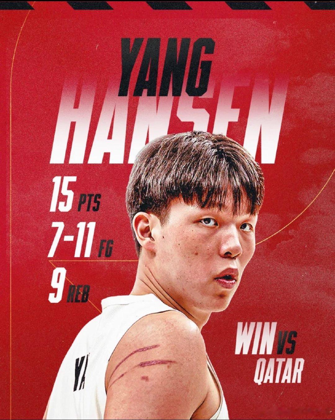#中国男篮余下5场世界杯预赛不容有失#

首战告捷！
-
北京时间8月28日凌晨，男篮世界杯预选赛第二阶段正式开打：中国男篮客场vs卡塔尔。中国男篮3胜3负，仅排F组第五。卡塔尔4胜2负，暂列F组第三。卡塔尔是2027年世界杯东道主，已经提前锁定一个名额，另外11队争夺7个名额。

今年夏天，卡塔尔5年3000 ​