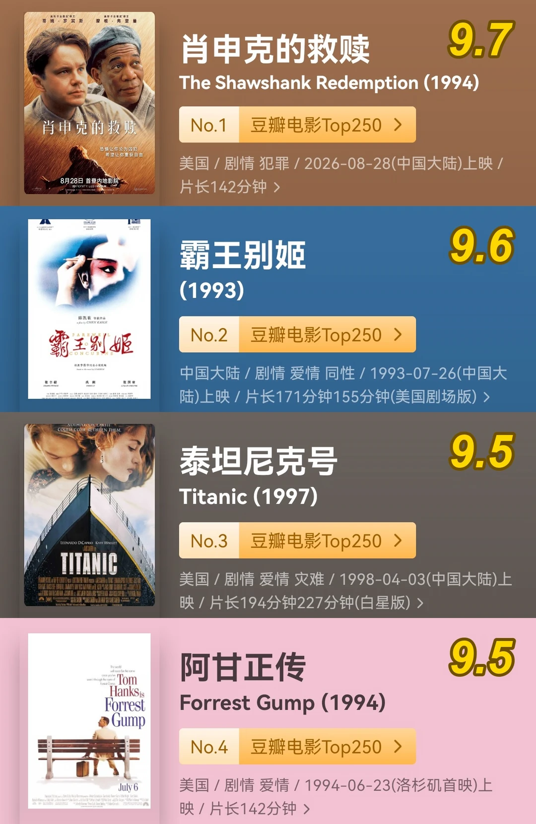 盘点那些豆瓣9.3+的神作