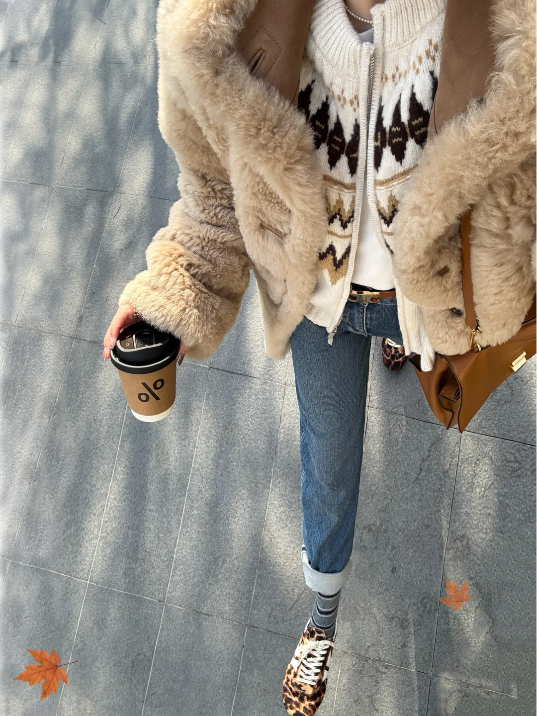 今年入冬的第一件皮草！基础款叠穿也太绝了！