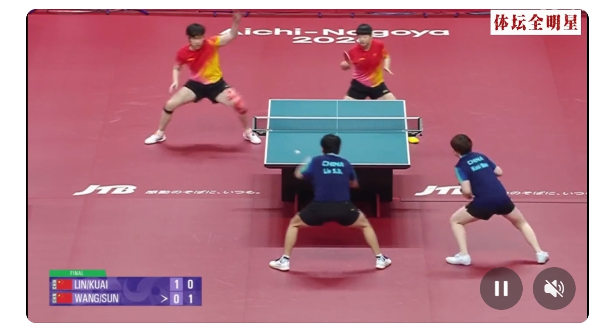 林诗栋蒯曼4：0战胜王楚钦孙颖莎，勇夺亚运会混双冠军，世界第一混双组合正式确立！
莎头组合已经成为过去式，蒯林组合将成为奥运会最佳不二选项！莎头毕竟年龄大了，两年以后更是岁月不饶人，孙颖莎个子也太矮。
一代新人换旧人，这是自然规律。