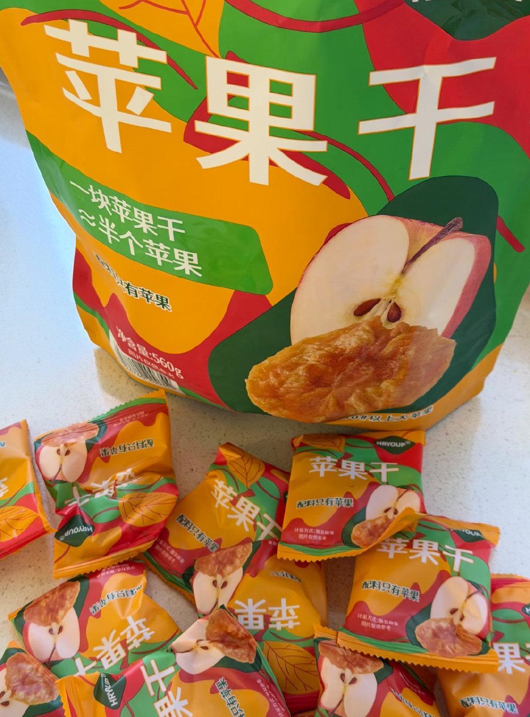 #山姆苹果干一包就是半个苹果#
这个苹果干真挺好吃的 不知道有没有人和我一样不喜欢吃苹果…但是很喜欢吃苹果干呀[干饭人][干饭人][干饭人] 但是一包怎么才半个苹果呀！ ​