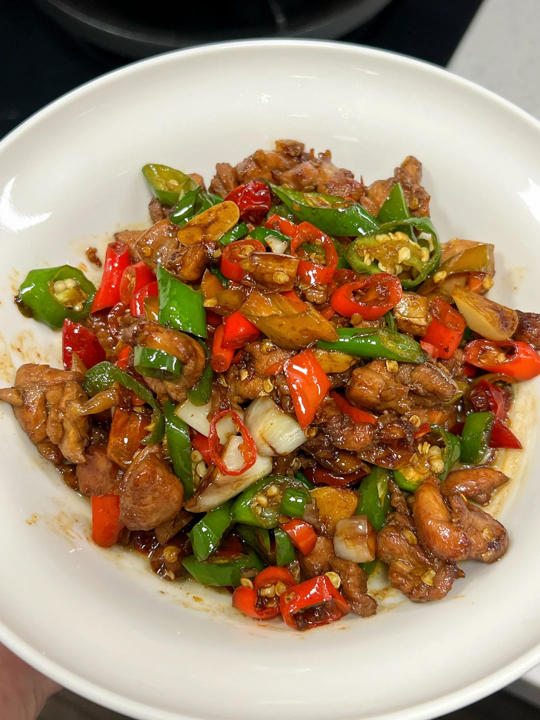 好吃是好吃，就是太费米饭的江西小炒！！