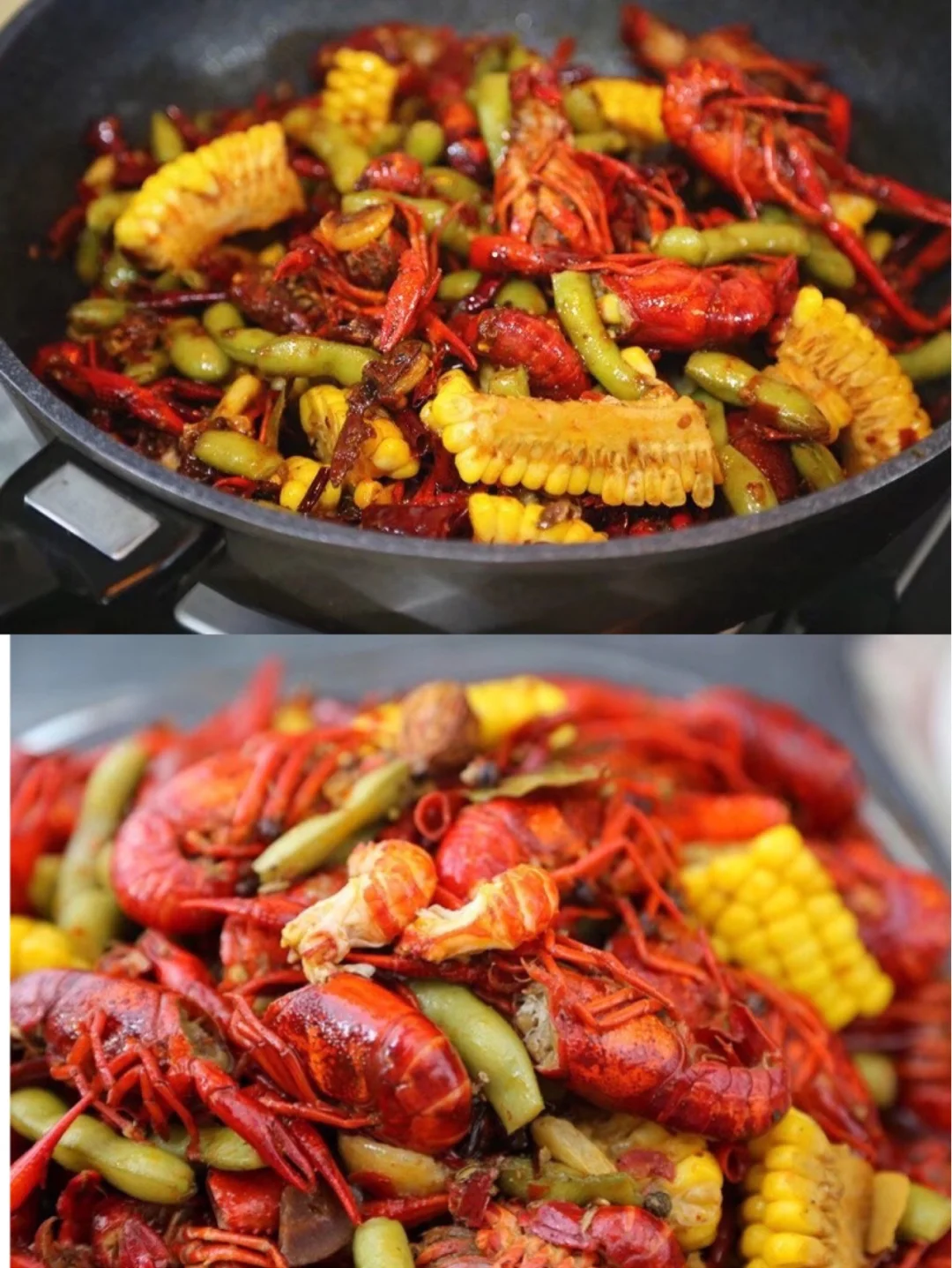 杂炒小龙虾🦞做法