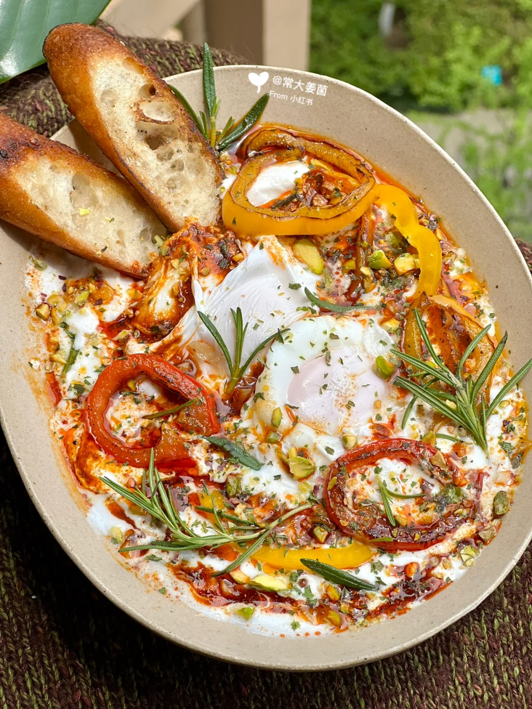 Turkish egg土耳其水波蛋🥚🇹🇷低碳减脂餐～