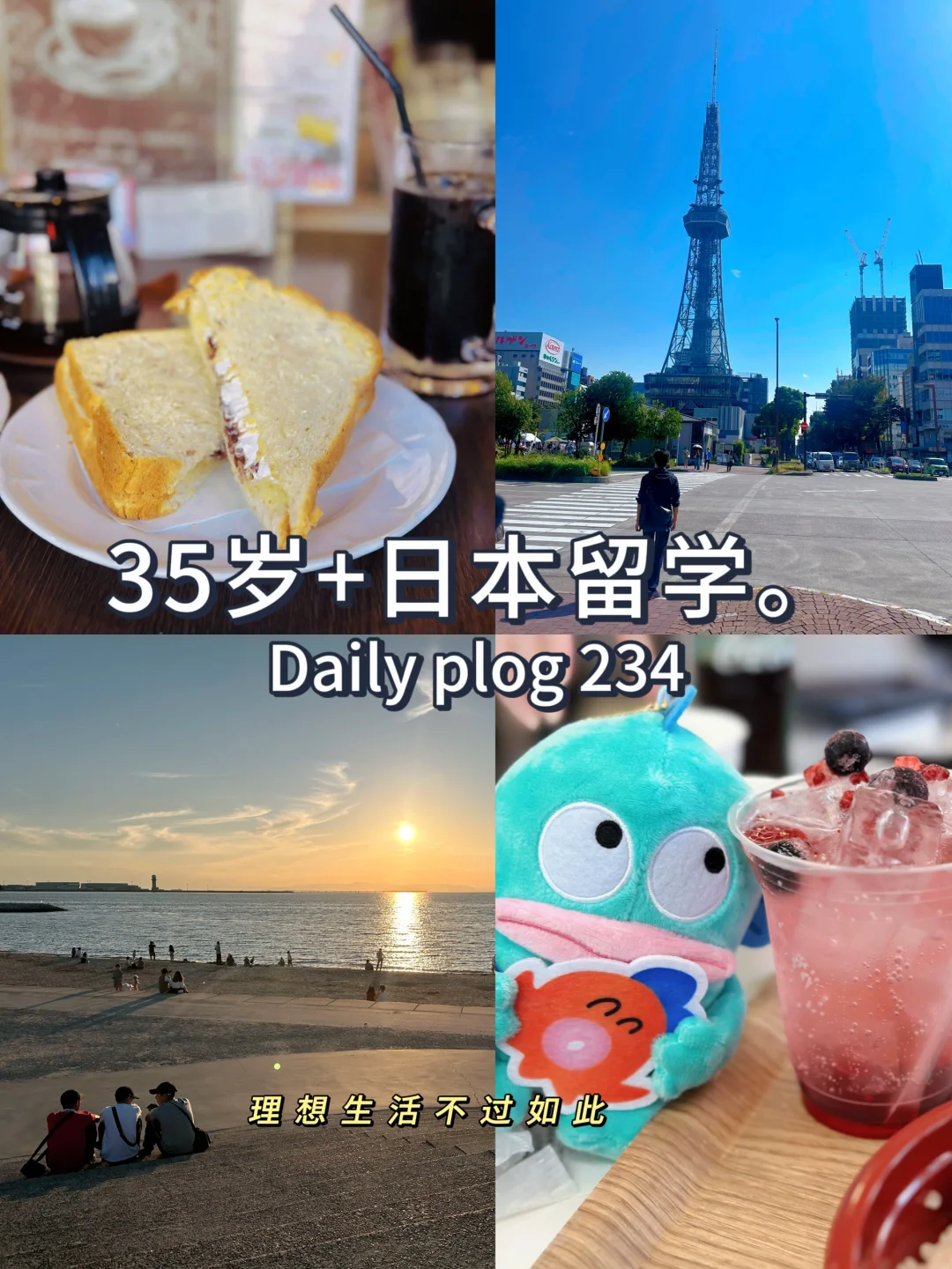 35岁+日本留学✈️上海人勇闯名古屋被美到啦