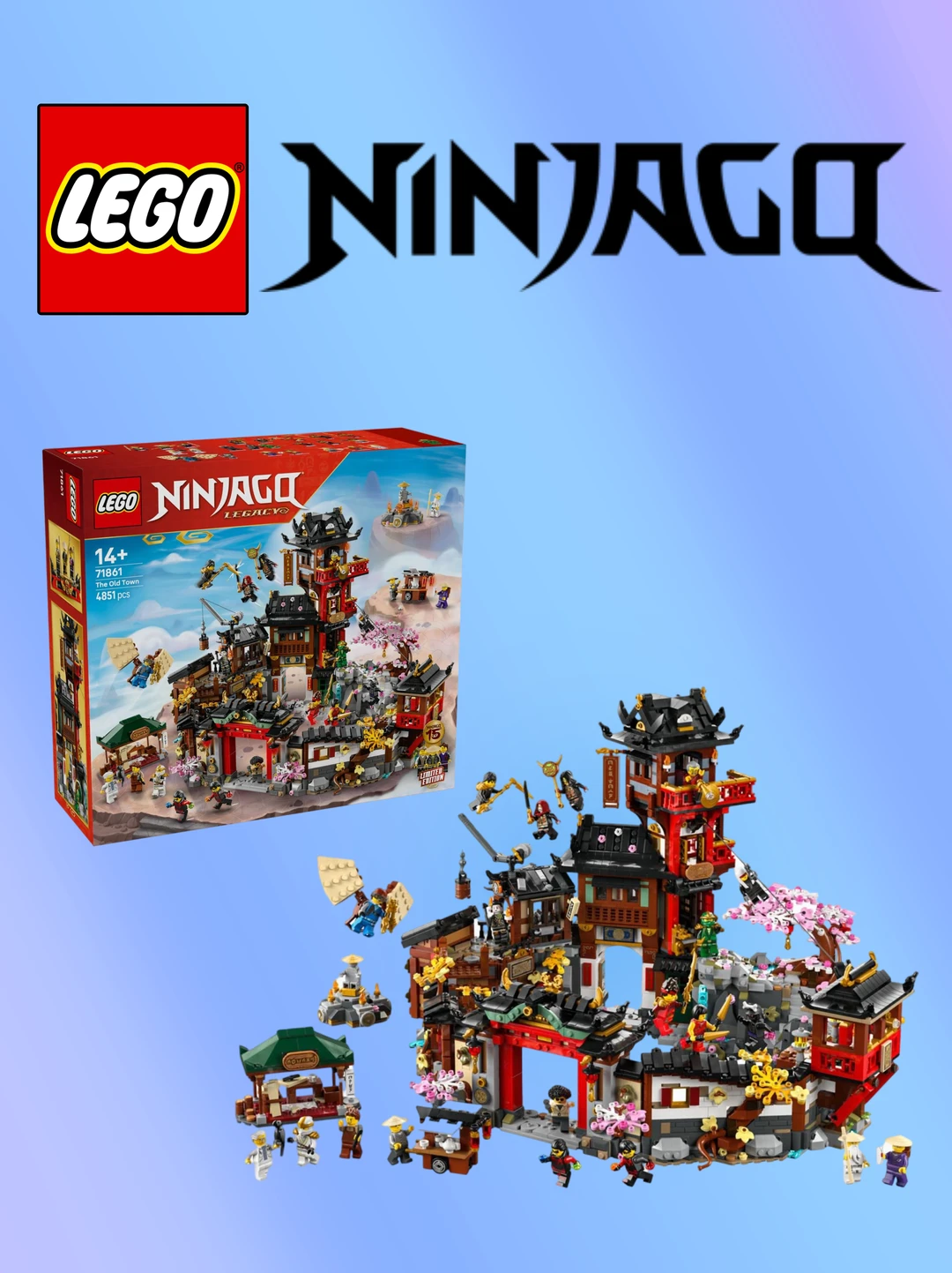 【乐高新品】幻影忍者初代忍者村官宣😍