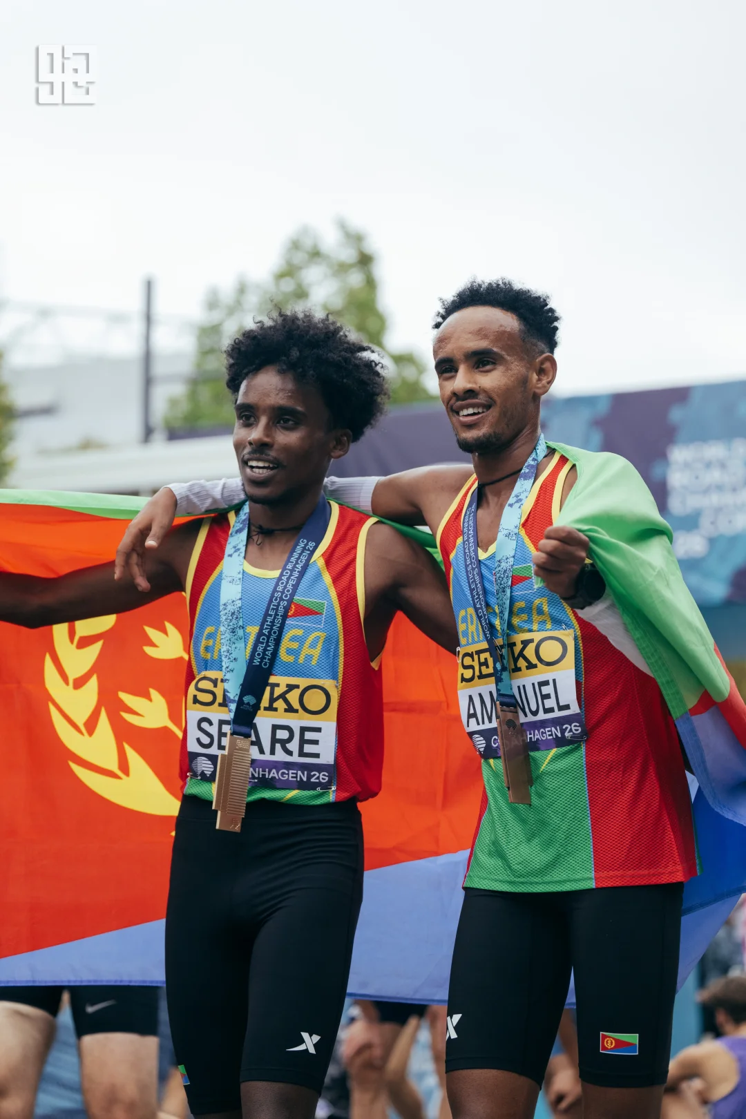 厄立特里亚🇪🇷中国品牌特步合作的队伍