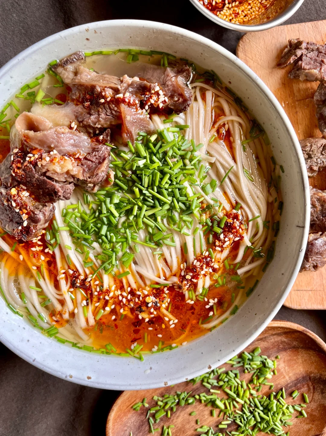 ☀️｜牛肉自由的 一碗牛肉拉面🐂🍜 香喷喷♨️