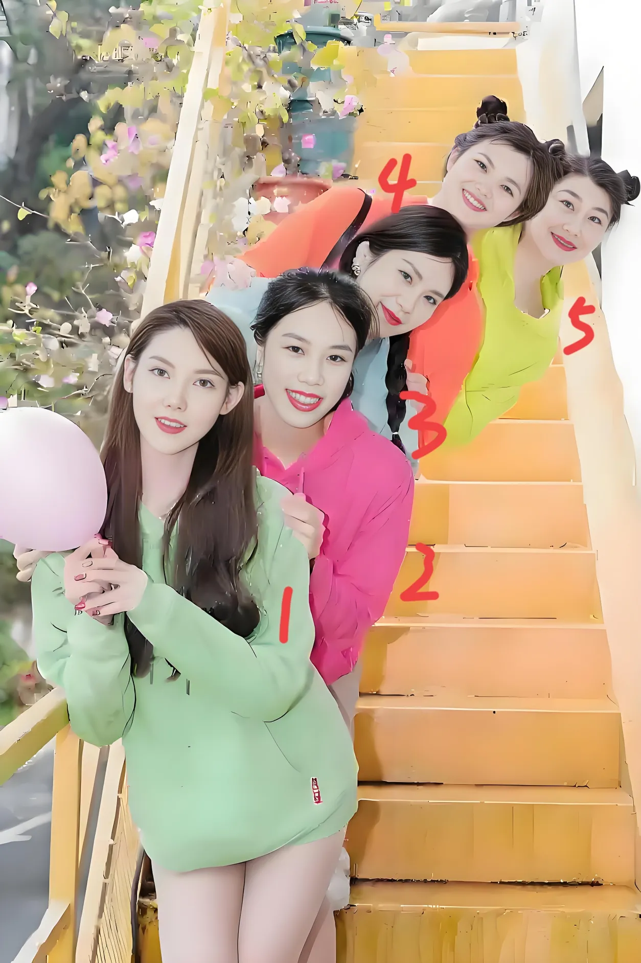 1号2号端庄优雅，真好看 5号清纯秀美，真漂亮 我选5号，你选几号呢？