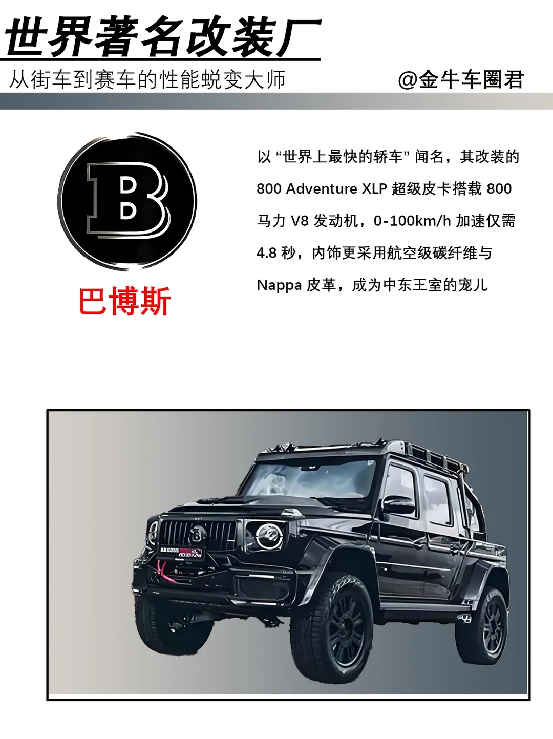 世界著名改装厂