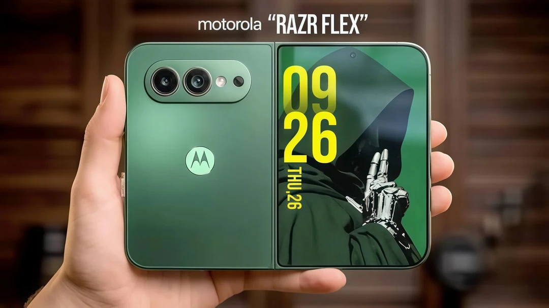 摩托罗拉突然杀入大折叠，razrflex全部曝光