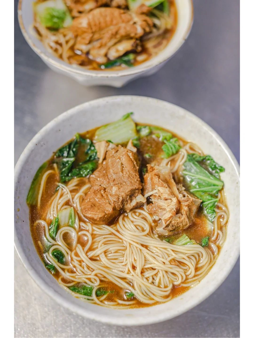 坚持做1000种面不重样（133）红烧排骨米粉