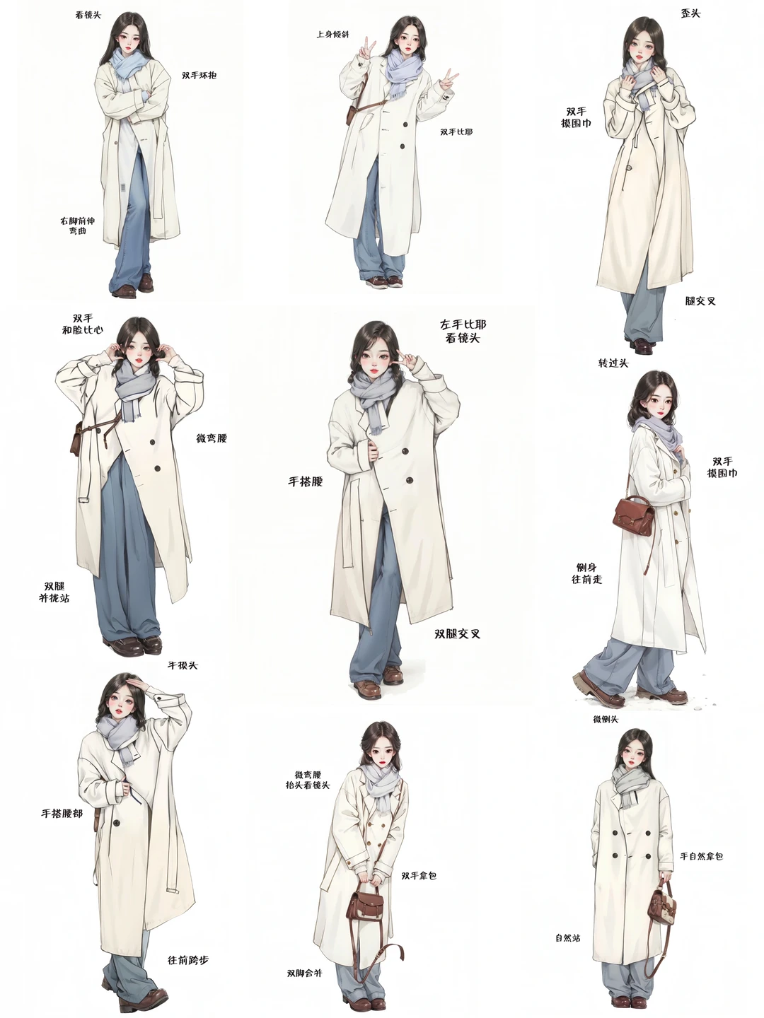 社恐人的小幅度拍照姿势｜简单又自然📷