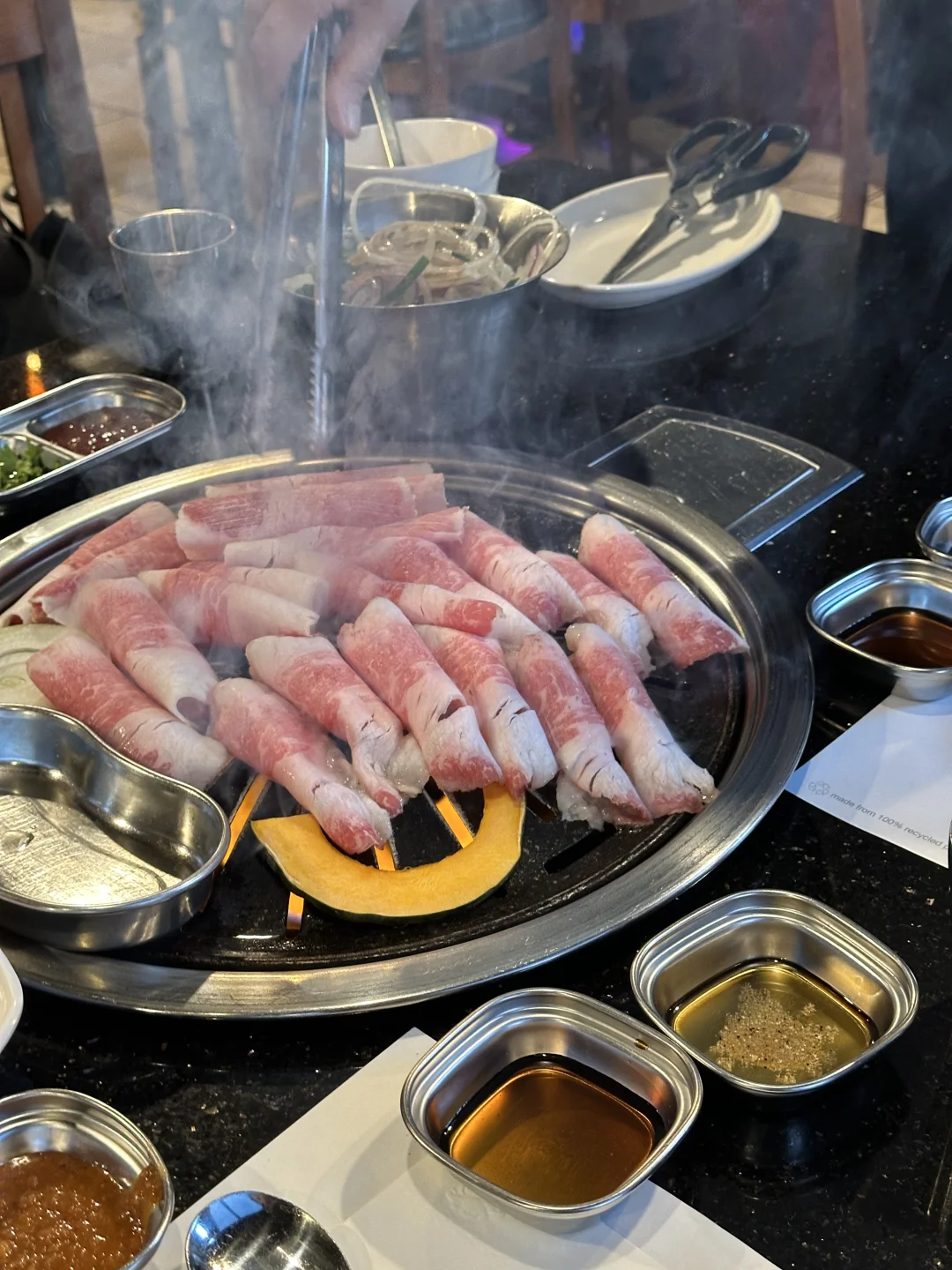 湾区｜新开的韩式烤肉店🥩有猪脚&牛肠