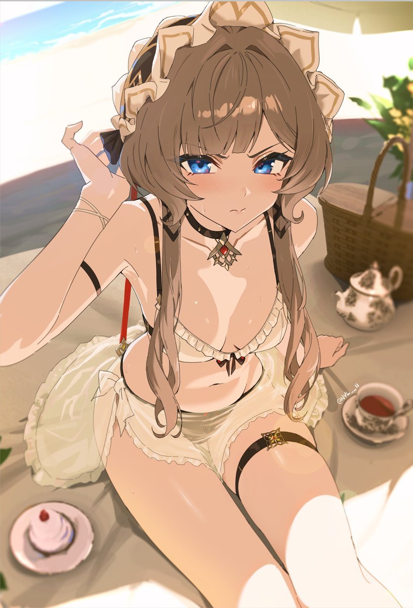 水着好哇[馋嘴]X：Nvl__11美图 二次元美图 ​​​二次元[超话] ​​​