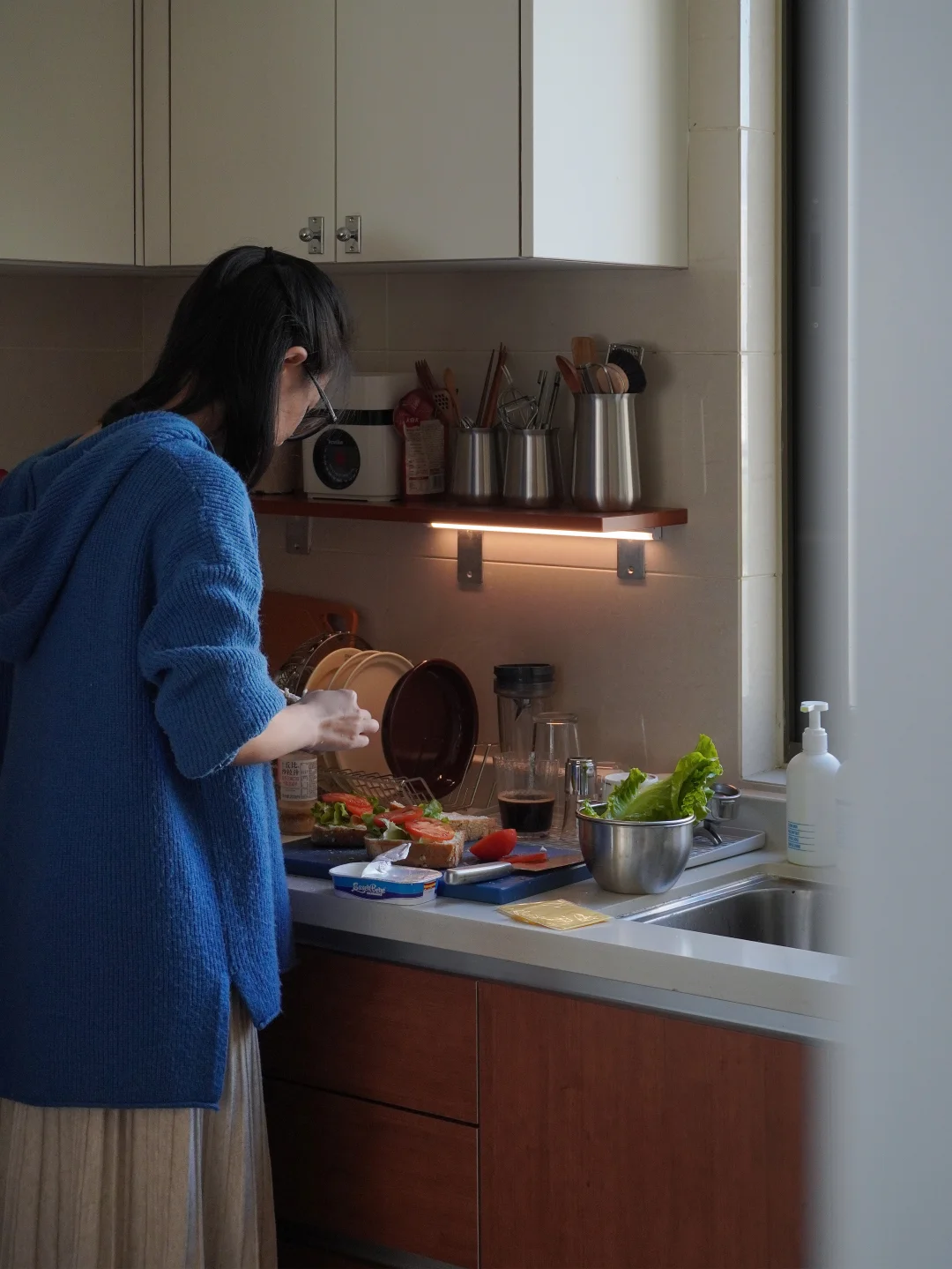 很少拍家里的清晨