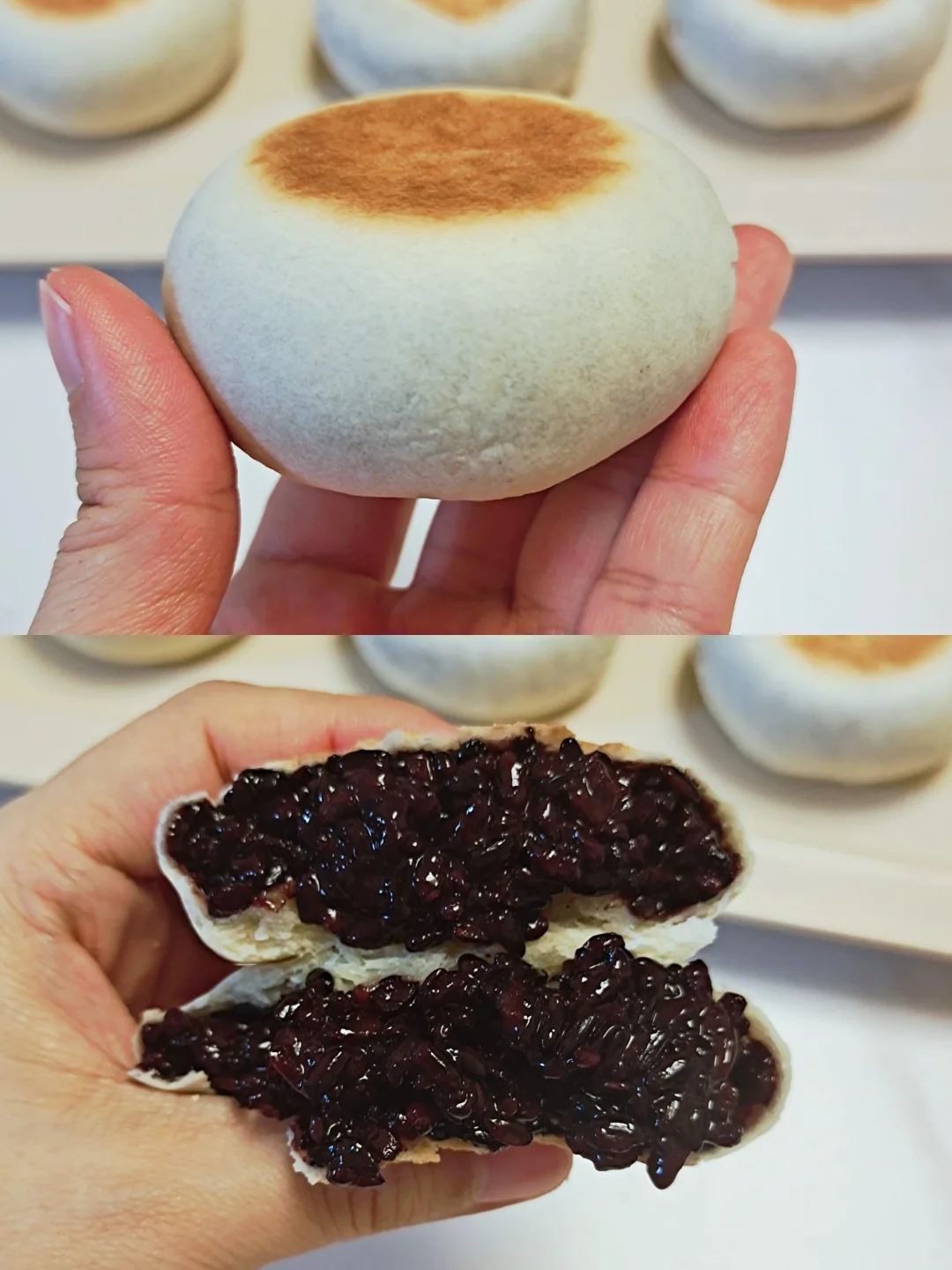 口感软糯‖揉面简单的软皮血糯米饼